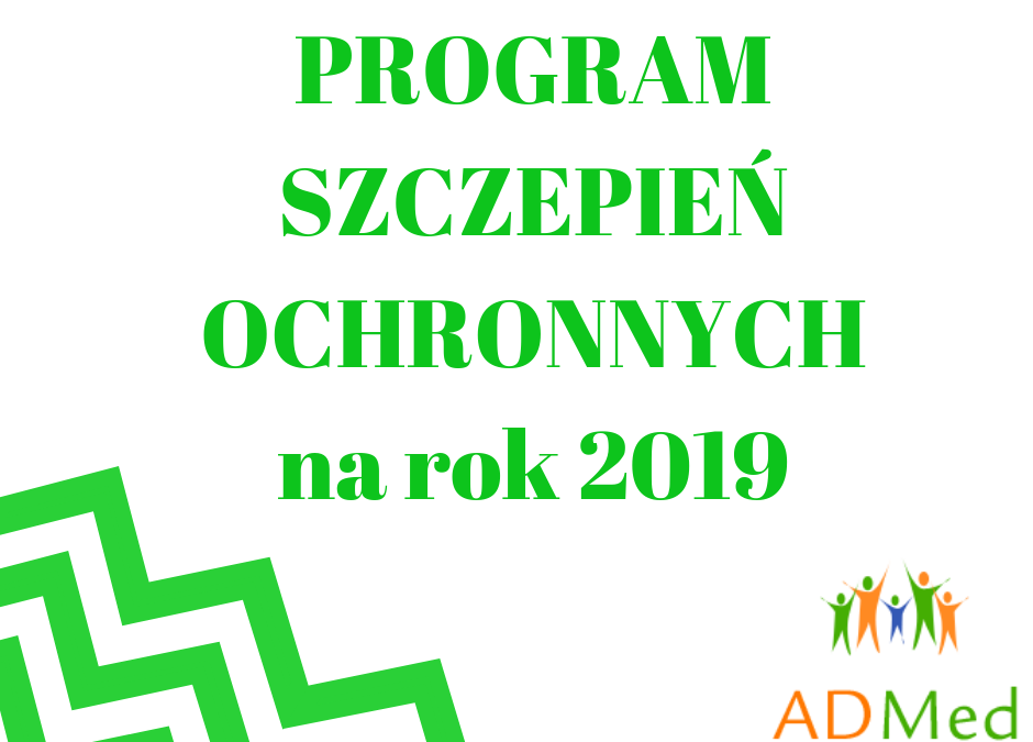 Program szczepień ochronnych w POZ na 2019 – nowe informacje